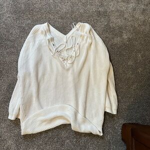 Altar’d state white sweater size medium